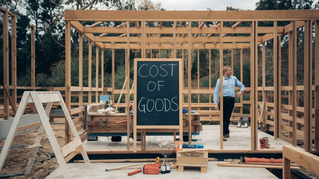 Mastering Cost of Goods Sold in Construction: A Clear Detailed COGS in construction Guide in 7 sections 7 Cost of Goods Sold House Framing